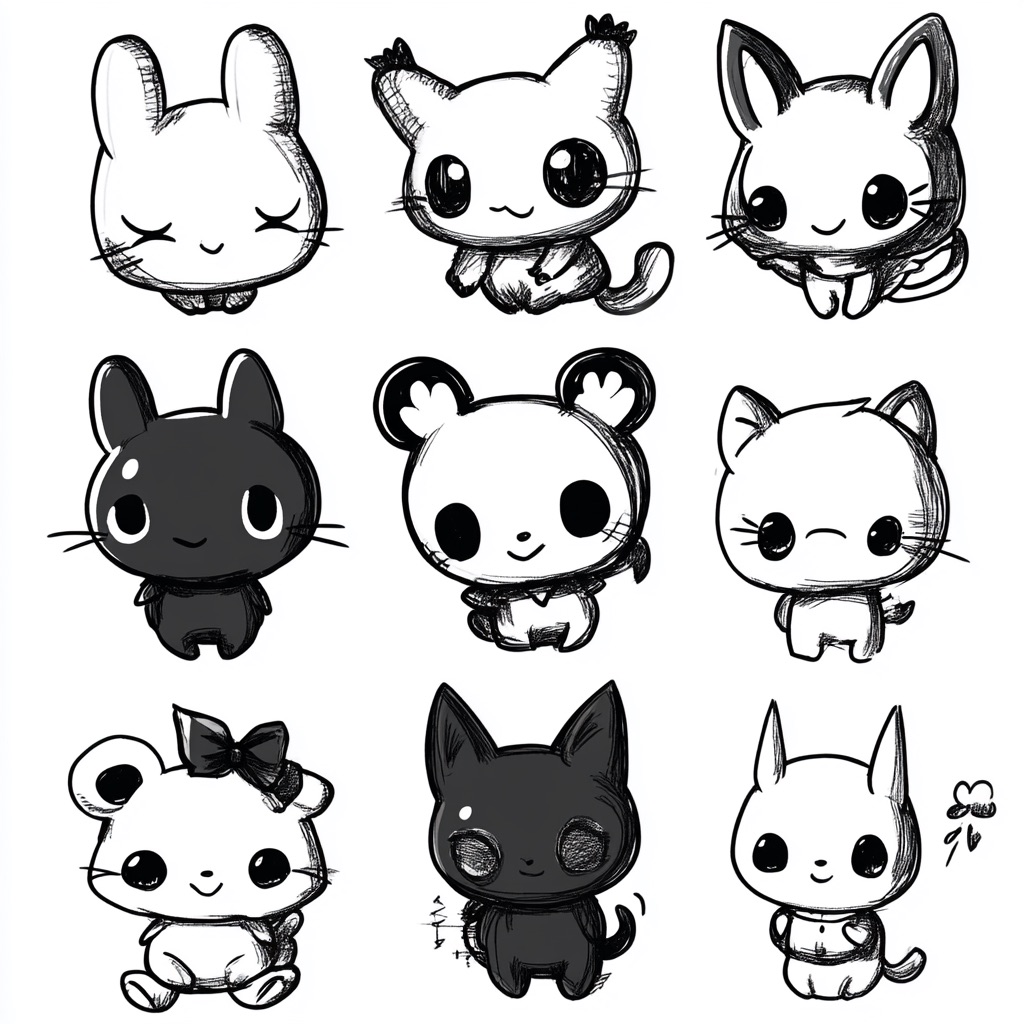 Cute characters